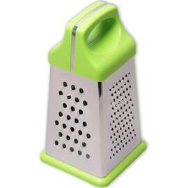 Терка 21 см , антискользящей основой и контейнером (4 типа лезвий) Kamille (7202)