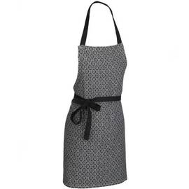 Фартук KELA Gianna черно-белый с узором 80x67 см (12776)