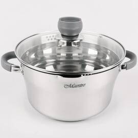 Каструля 16 см, 1,7 л Maestro (MR3507-16), Тип: каструля, Об'єм: 1,7 л, Колір: срібний