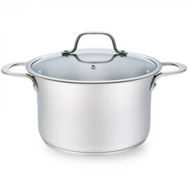 Каструля 18 см, 1,75 л Maestro (MR3505-18), Тип: каструля, Об'єм: 1,75 л, Колір: срібний