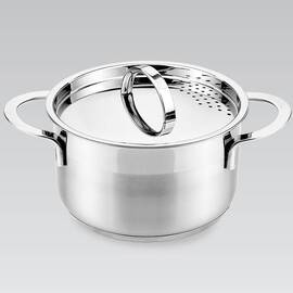 Каструля 18 см 2 л. Maestro (MR3511-18), Тип: каструля, Об'єм: 2 л, Колір: срібний