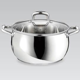 Каструля 2,8 л Maestro (MR3515-18), Тип: каструля, Об'єм: 2,8 л, Колір: срібний