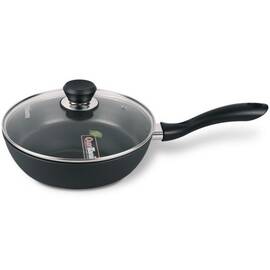 Сковорода 20 см глибока Maestro (MR1205-20), Колір: чорний, Тип: сковорода глибока, Форма: кругла, Діаметр (см): 20