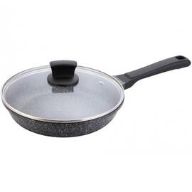 Сковорода граніт 28 см індукційна Maestro (MR1225-28), Колір: чорний, Тип: сковорода, Форма: кругла, Діаметр (см): 28