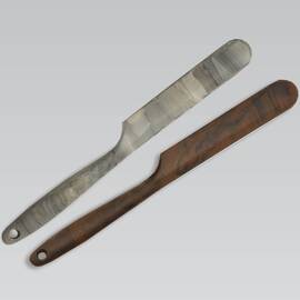 Лопатка силіконова Maestro 30,2x3,4x1,2 см сіра (MR1154-с)