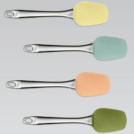 Лопатка силиконовая Maestro желтая (MR1583 ж)