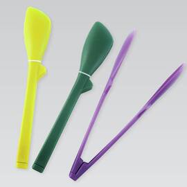 Щипцы Maestro 20,5х3,3х2,5 желтые (MR1158-ж)