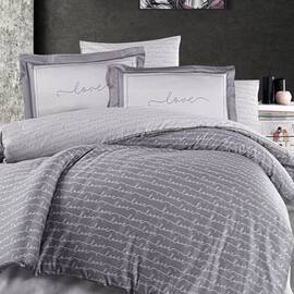 Постільна білизна First Сhoice сатин люкс 200х220 love