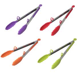 Щипцы силиконовые 30.5 см с ручками Kamille (7512)