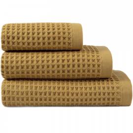 Полотенце Lotus Home Waffle mustard горчичный 50x90 (svt-2000022308472), Цвет: горчичный, Размер: 50x90