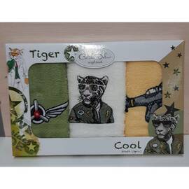 Кухонные махровые полотенца 30х50 3шт. Nilteks (19045)