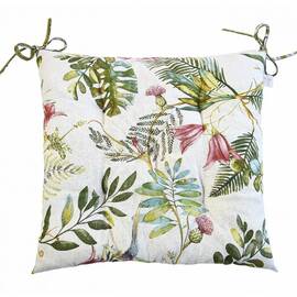 Подушка на стул 40х40 Villa квіти Прованс (028812), Цвет: зеленый, Размер: 40x40