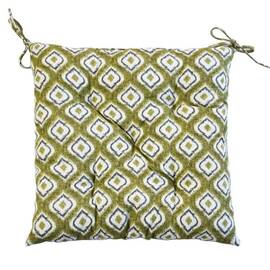 Подушка на стілець 40х40 Villa Візерунок Прованс (028395), Колір: зелений, Розмір: 40x40