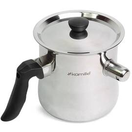 Молоковарка зі свистком 1 л Kamille (5840)