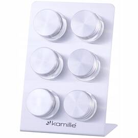 Набір ємностей для спецій на прямокутній підставці Kamille (7036)