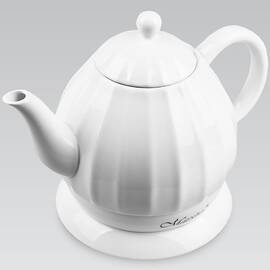 Чайник электрический керамический 1,2 л 1200 Вт Maestro белый (MR070)