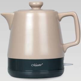 Чайник электрический керамический 1 л Maestro (MR071-BEIGE)