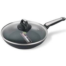 Сковорода з кришкою 26 см індукційна Maestro (MR1207-26), Колір: чорний, Тип: сковорода, Форма: кругла, Діаметр (см): 26