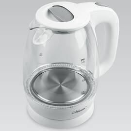 Чайник электрический стекло 1,7 л белый 2000 Вт Maestro (MR063-WHITE)