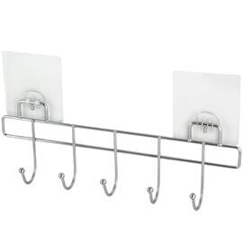 Вішалка з 5 гачками 31.5x4.5x8.5 см хромована Besser (177)