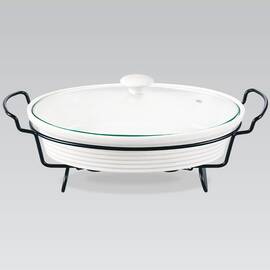 Мармит овальный 30см (полоска) Maestro (MR11260-74)