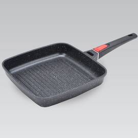 Сковорода гриль 26см Maestro антипригарним покриттям та знімною ручкою (MR4826)