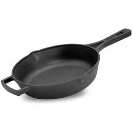 Сковорода чугунная с литой ручкой 240х60 мм Monolith Brizoll (M2460P), Цвет: черный, Тип: сковорода, Форма: круглая, Диаметр (см): 24