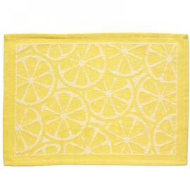 Килимок сервірувальний KELA Citrus жовтий 35x50 см (12462), Тип: серветки, Основний колір: жовтий, Форма скатертини: прямокутна, Розмір: 35x50