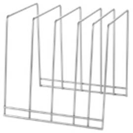 Тримач для кухонних дощок та деко 24х25х24 см сірий металік NEVADA METALTEX (362007 000)