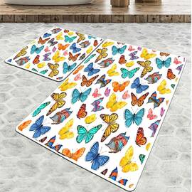Набор ковриков Chilai Home 60x100, 50x60 BUTTERFLY VALLEY