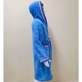 Халат детский махровый 11-12 лет Welsoft голубой Zeron (19479), Цвет: голубой, Размер детский: 11-12 лет