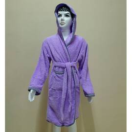 Халат детский махровый 5-6 лет Welsoft лавандовый Zeron (19501), Цвет: фиолетовый, Размер детский: 5-6 лет