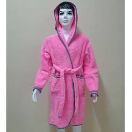 Халат детский махровый 11-12 лет Welsoft розовый Zeron (19538), Цвет: розовый, Размер детский: 11-12 лет