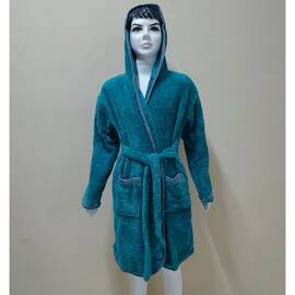 Халат детский махровый 5-6 лет Welsoft Zeron (19490), Цвет: зеленый, Размер детский: 5-6 лет