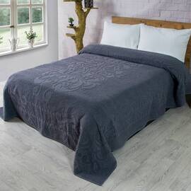 Махровая простынь 200х220 AVDAR Antrasit Zeron (19826), Цвет: антрацитовый, Тип: простыни, Размер: 200x220