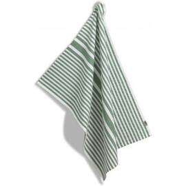 Кухонное полотенце KELA Cora 50x70 зеленый в смужку (12824)