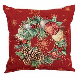 Наволочка 45х45 гобеленовая PRESENT Віночок Прованс (031393)