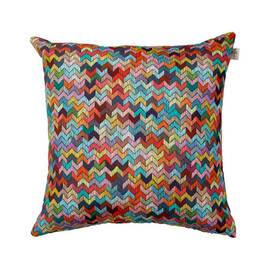 Наволочка декоративная 45х45 MixPrint 504 зігзаг Прованс (029836), Цвет: бирюзовый, Тип: наволочки, Размер: 45x45