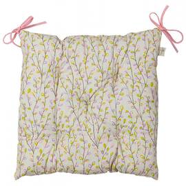 Подушка на стілець 40х40 Гілочки Прованс (30944), Колір: салатовий, Розмір: 40x40