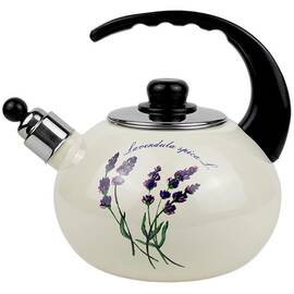 Емальований чайник із свистком 2.2 л Kamille (1034)