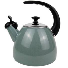 Эмалированный чайник со свистком 2.5 л Kamille (1040A)