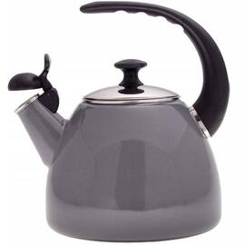 Эмалированный чайник со свистком 2.5 л Kamille (1040C)