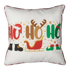 Наволочка декоративная 45х45 Но-Но-Но з чобітками Прованс (031700)