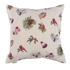 Подушка гобеленова двостороння 45х45 LiMaSo (EDEN1158-NV2)