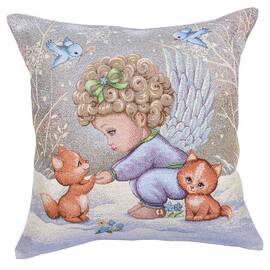 Подушка гобеленова 45X45 LiMaSo (KISS6017)