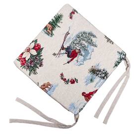 Подушка на стілець 40х40 LiMaSo (EDEN CHAMONIX-PS), Колір: зелений, Розмір: 40x40