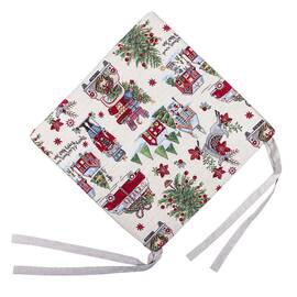 Подушка на стілець 40х40 LiMaSo (MELVILLE-PS), Колір: червоний, Розмір: 40x40