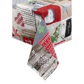 Скатерть 220x132 Merry Christmas Прованс (031469), Тип: скатерти, Цвет: красный, Форма скатерти: прямоугольная, Размер: 132x220