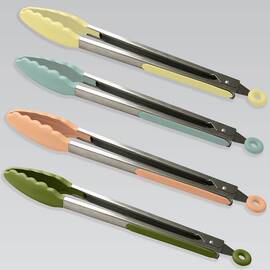 Щипцы сервировочные Maestro силиконовые оранжевые (MR1594 о)