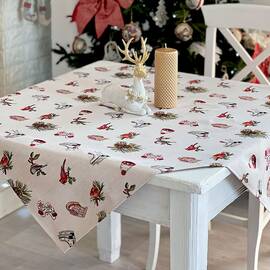 Скатерть 97х100 LiMaSo (EDEN1158-100), Тип: скатерти, Цвет: красный, Форма скатерти: квадратная, Размер: 97x100